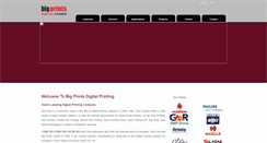 Desktop Screenshot of bigprints.com